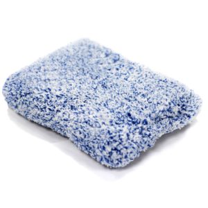 Microfiber Wash Pad – White/Blue