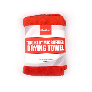 “Big Red” Microfiber Drying Towel – 1000gsm